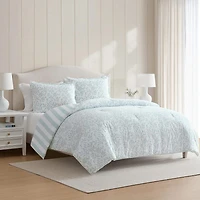 Martha Stewart Copper Vines 3-pc. Easy Care Comforter Set