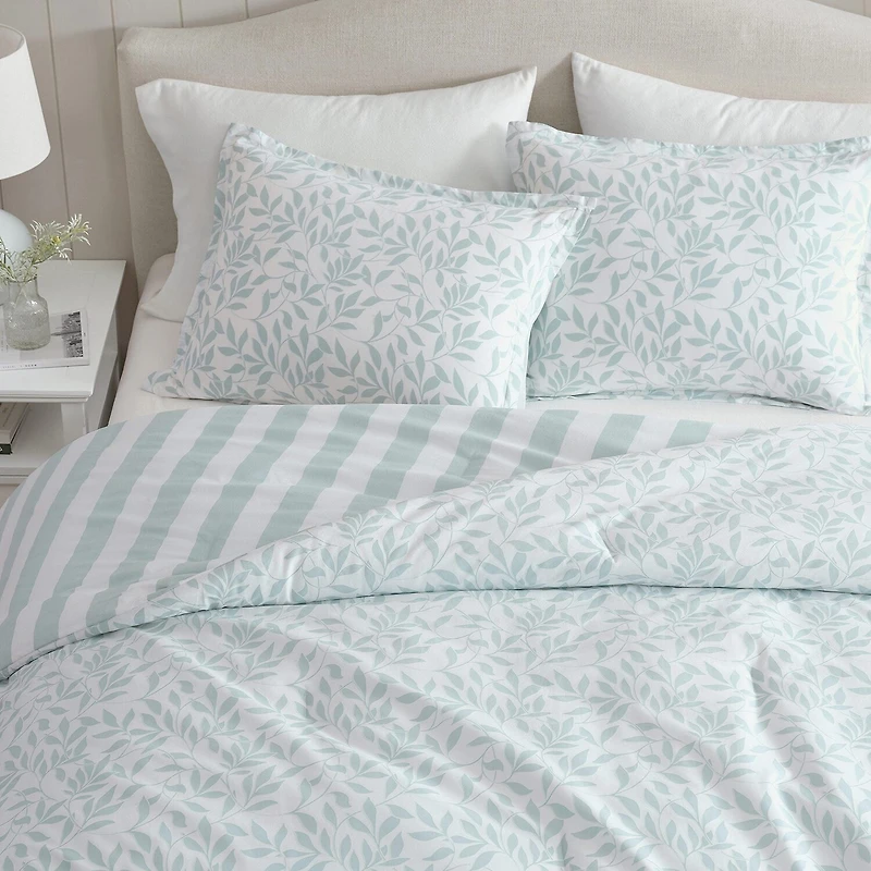 Martha Stewart Copper Vines 3-pc. Easy Care Comforter Set