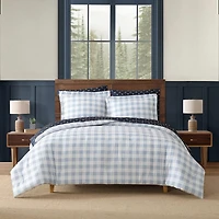 Eddie Bauer Beach Pine Plaid Easy Care Comforter Set