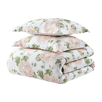 Martha Stewart Geranium Bloom Easy Care Comforter Set