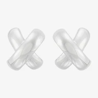 Limited Quantities! Sterling Silver 18mm Stud Earrings
