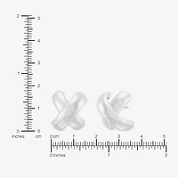 Limited Quantities! Sterling Silver 18mm Stud Earrings