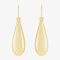 Limited Quantities! Womens 10K Gold Drop Earrings