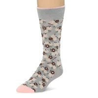 J. Ferrar Dress Mens Crew Socks