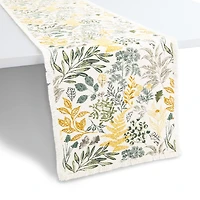 Linden Street Arbor Leaves Table Runner