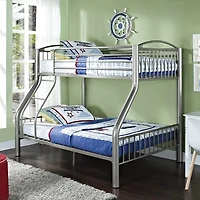Linon Twin Over Full Bunk Bed