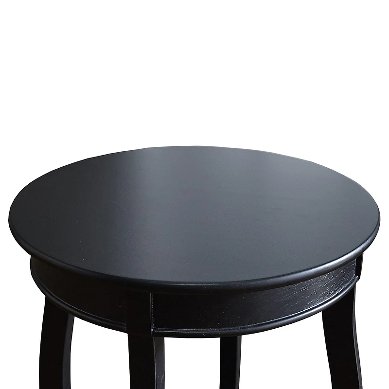 Linon Round Table Chairside