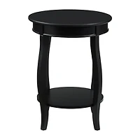 Linon Round Table Chairside