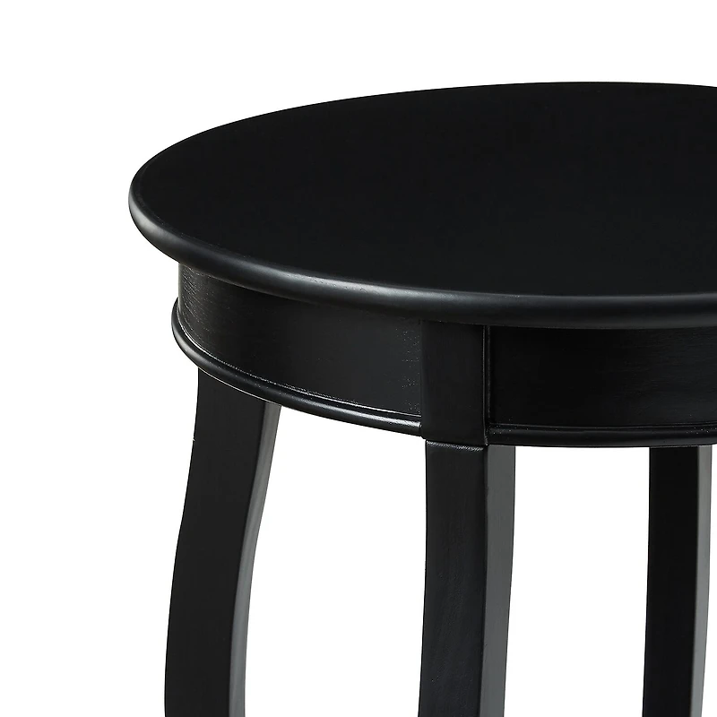 Linon Round Table Chairside
