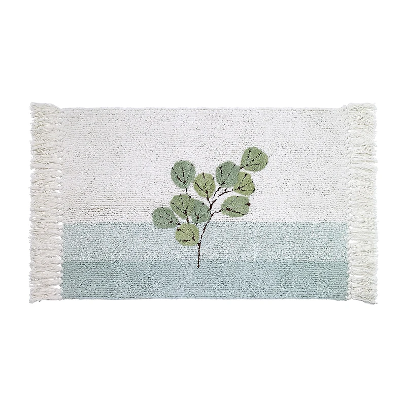 Avanti Ombre Leaves Bath Rug