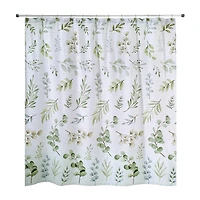 Avanti Ombre Leaves Shower Curtain