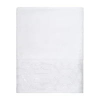 Avanti Serafina Geo Linear Bath Towel