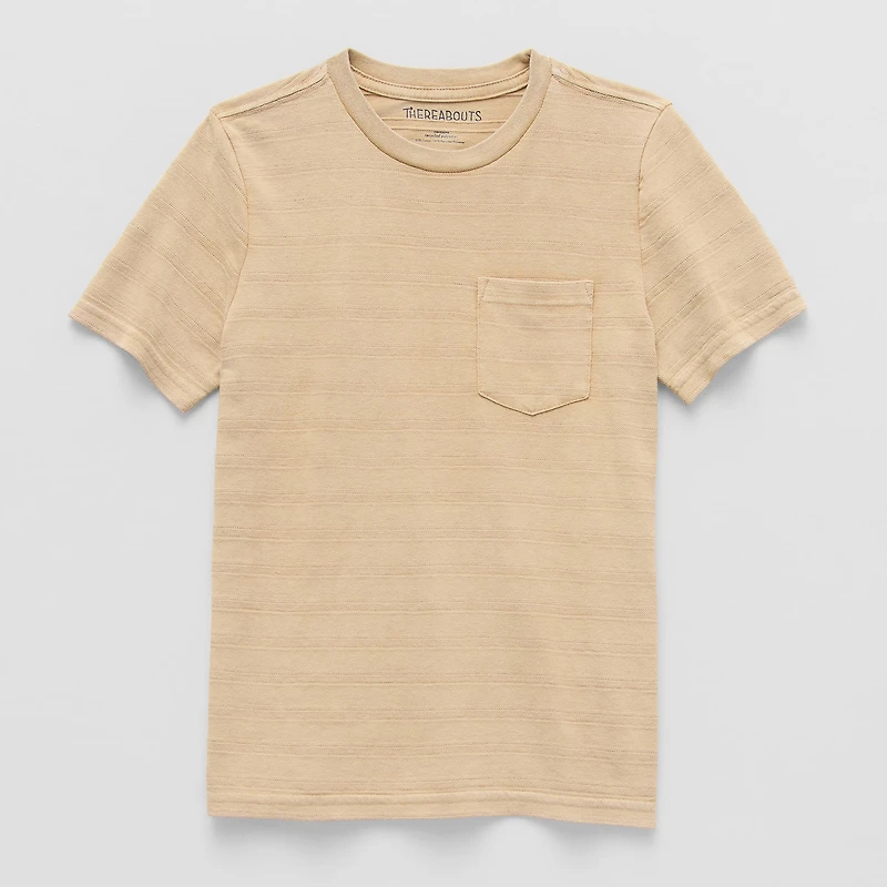 Thereabouts Little & Big Kid Boys Crew Neck Short Sleeve T-Shirt