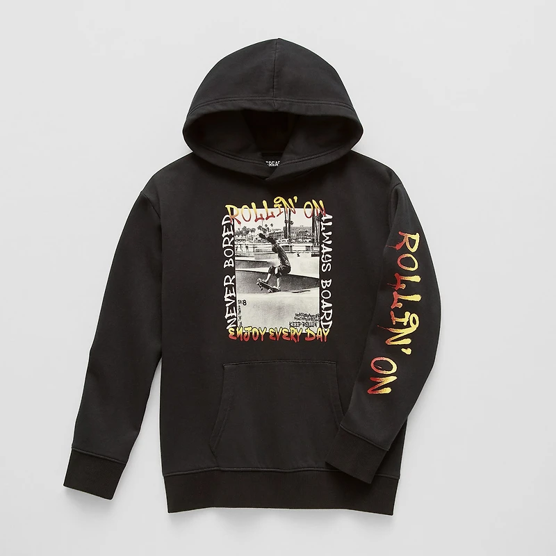 Thereabouts Little & Big Kid Boys Long Sleeve Fleece Hoodie