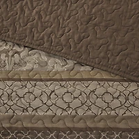Madison Park Venetian 5 Piece Reversible Jacquard Bedspread Set