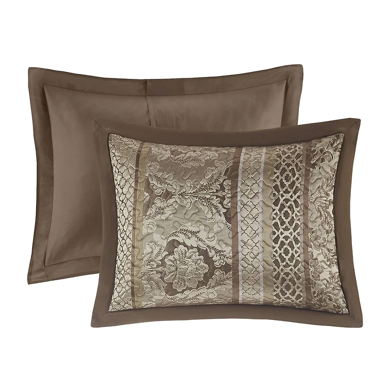 Madison Park Venetian 5 Piece Reversible Jacquard Bedspread Set