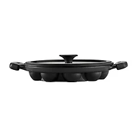 Tramontina Pre-Seasoned Cast Iron Paniyarakkal Pan