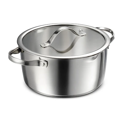 Tramontina Tempo Tri-Ply Stainless Steel 5-qt. Dutch Oven