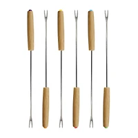 MegaChef Enameled Cast Iron Fondue Set