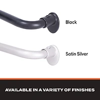 Sun Zero Blackout Wrap Around 5/8 Adjustable Curtain Rod