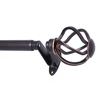 Sun Zero Room Darkening Cage 3/4 Curtain Rod