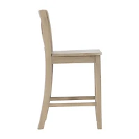 Linon Tarlton Counter Height Bar Stool