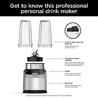 Ninja Nutri-Blender Pro with Auto-iQ Personal Blender