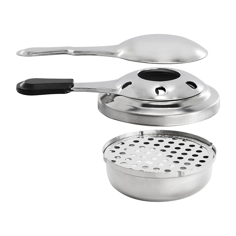 MegaChef Enameled Cast Iron Fondue Set