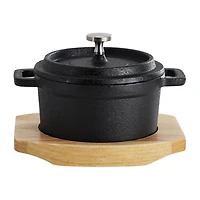 MegaChef Cast Iron 8-oz. Mini Dutch Oven