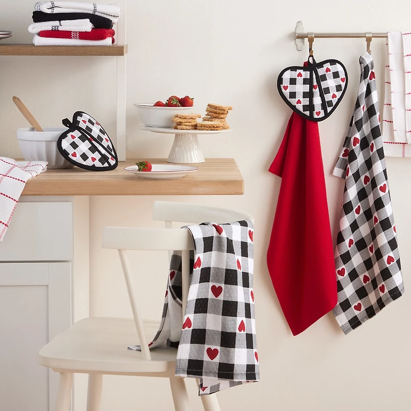 Martha Stewart Love Check 3-pc. Kitchen Towel Set
