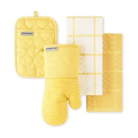 KitchenAid Terry Cloth 4-pc. Oven Mitts & Pot Holder Set
