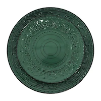 Elama Malibu Sea Glass Dg 16-pc. Stoneware Dinnerware Set