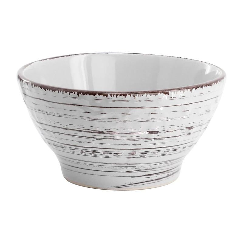 Elama Malibu Calcite 16-pc. Stoneware Dinnerware Set