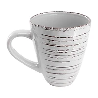 Elama Malibu Calcite 16-pc. Stoneware Dinnerware Set
