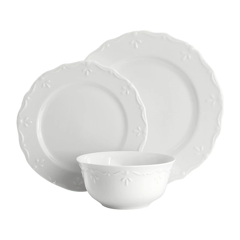 Elama Henryi 18-pc. Porcelain Dinnerware Set