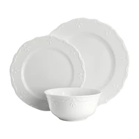Elama Henryi 18-pc. Porcelain Dinnerware Set