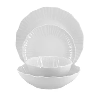 Elama Millie 16-pc. Porcelain Dinnerware Set