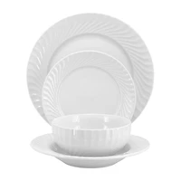 Elama Julia 16-pc. Porcelain Dinnerware Set