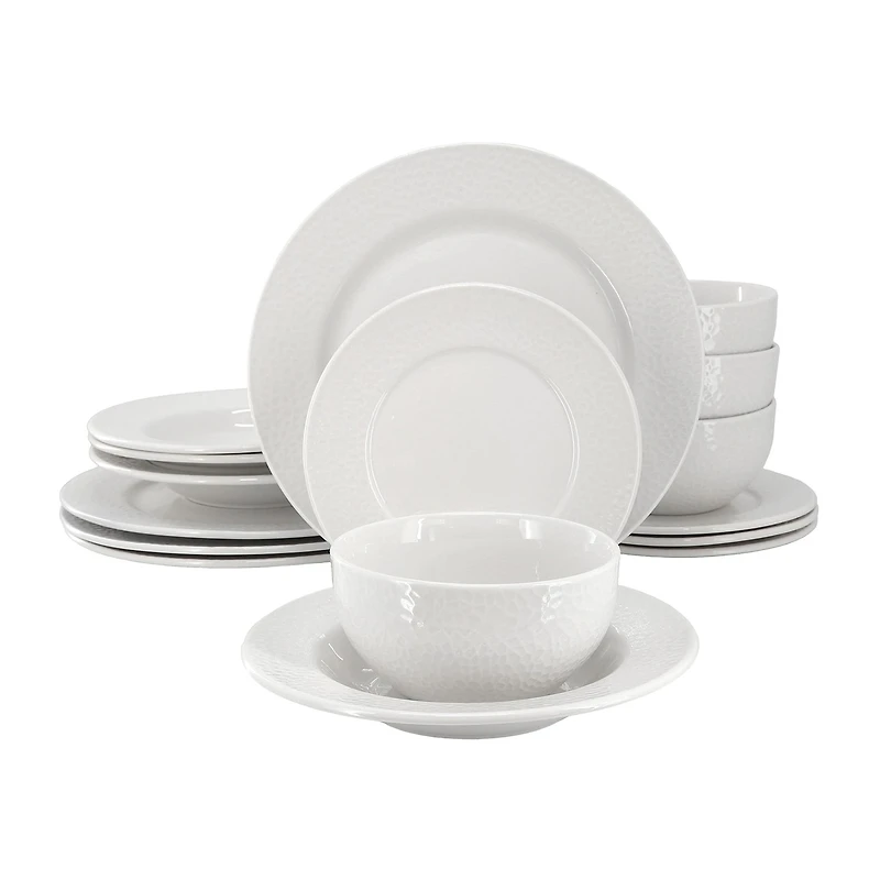 Elama Soyer 16-pc. Porcelain Dinnerware Set