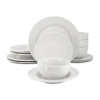 Elama Soyer 16-pc. Porcelain Dinnerware Set