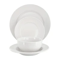 Elama Soyer 16-pc. Porcelain Dinnerware Set