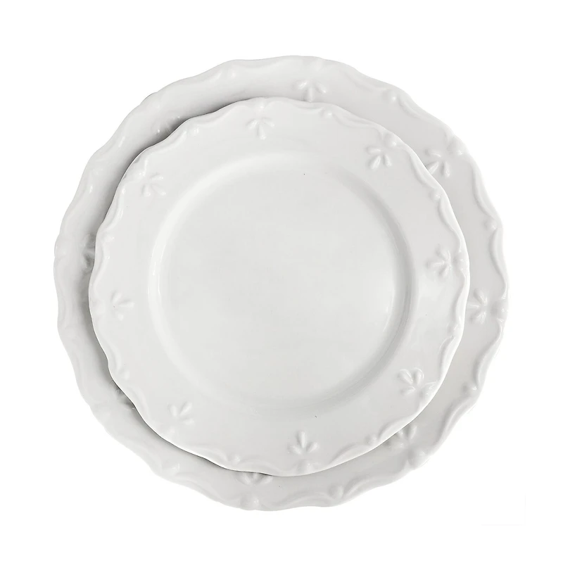 Elama Henryi 16 Piece 16-pc. Porcelain Dinnerware Set