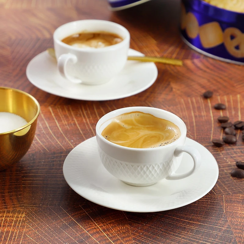 Elama Luna 12 Piece 3 Ounce Espresso Cup