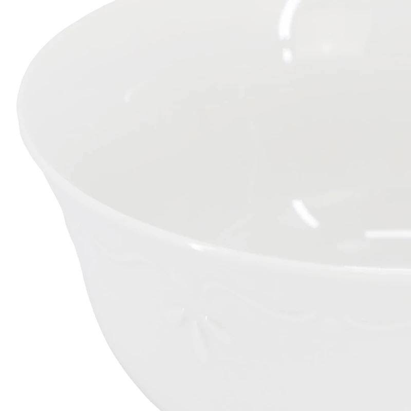 Elama Henryi 6.1 Inch 6-pc. Porcelain Salad Bowl