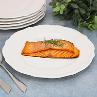 Elama Henryi 10.6 Inch 6-pc. Porcelain Dinner Plate