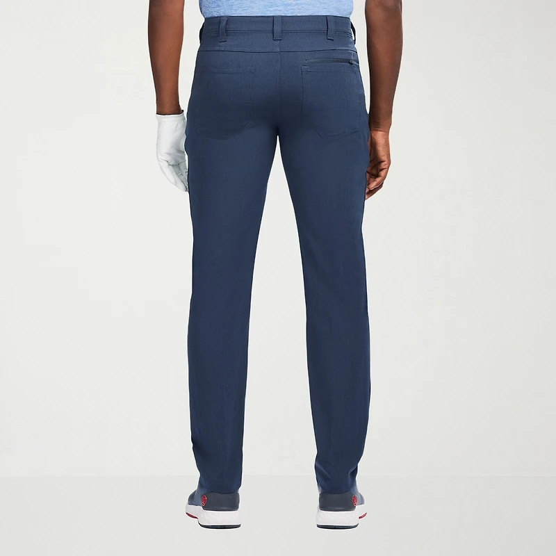 IZOD Swingflex 5 Pocket Dobby Mens Classic Fit Flat Front Pant