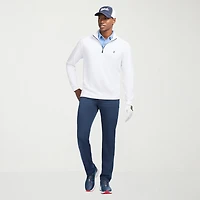 IZOD Swingflex 5 Pocket Dobby Mens Classic Fit Flat Front Pant