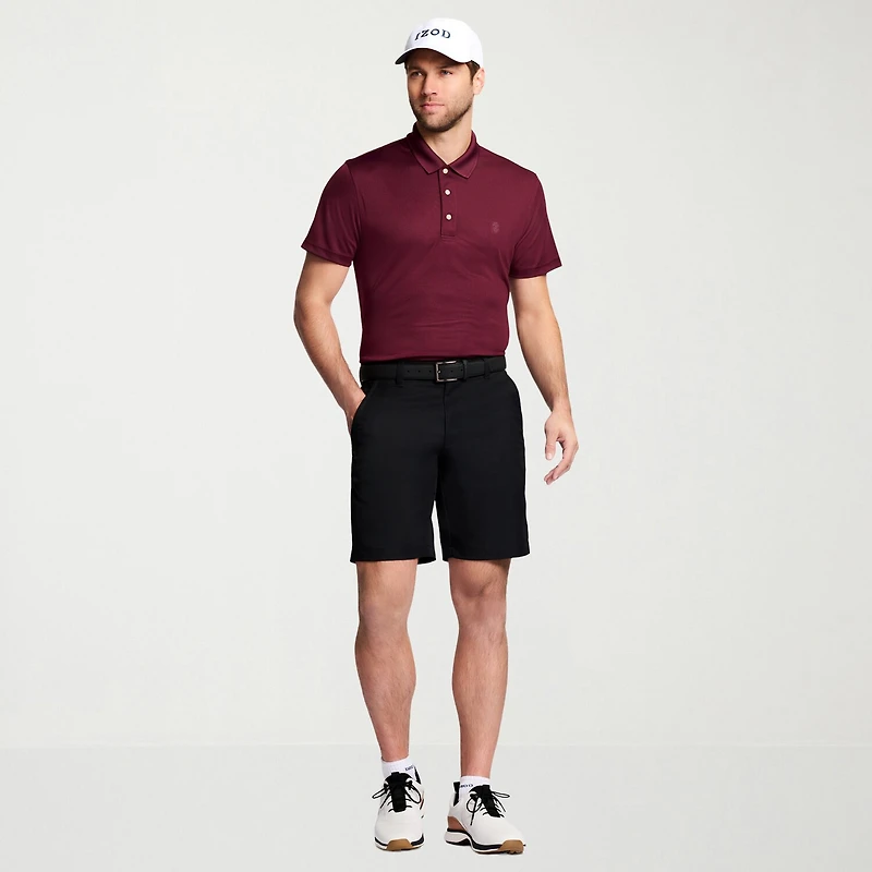 IZOD Performance Micro Poly Mens Moisture Wicking Golf Short