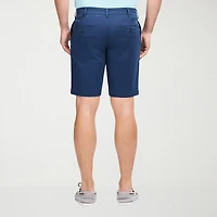 IZOD Saltwater Mens 9 1/2" Stretch Fabric Chino Short
