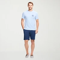IZOD Saltwater Mens 9 1/2" Stretch Fabric Chino Short